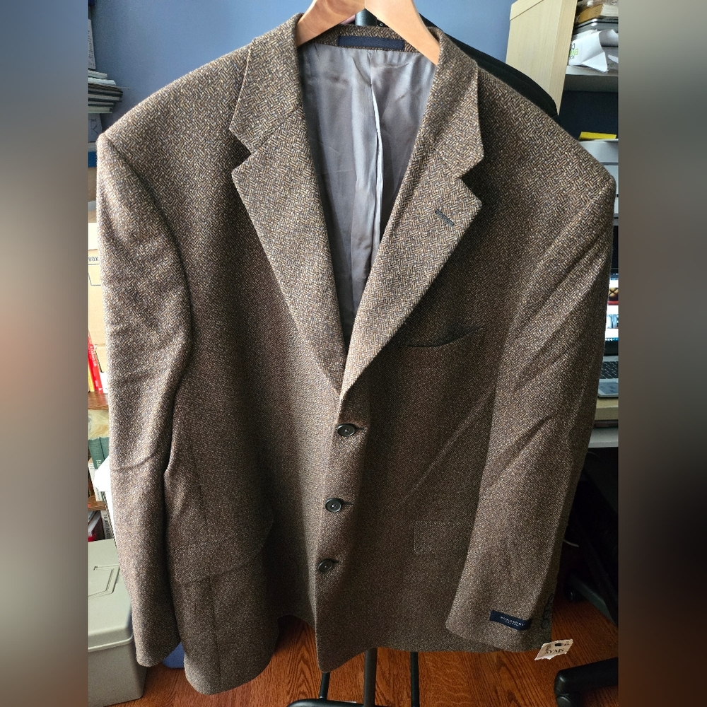 Burberry London Men's Vintage Tweed Blazer